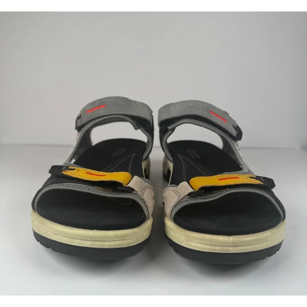 Ecco Offroad Yucatan Multicolor Merigold‎ Sport Strappy Leather Sandals Mens 12